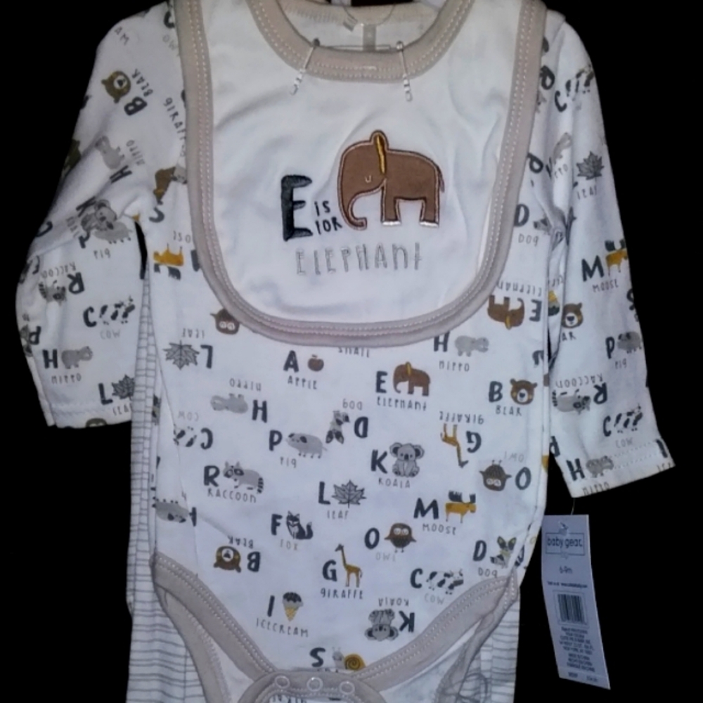 3 piece 6/9 baby set